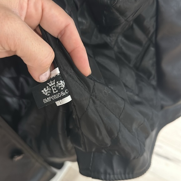 Men’s leather jacket - Picture 5 of 7